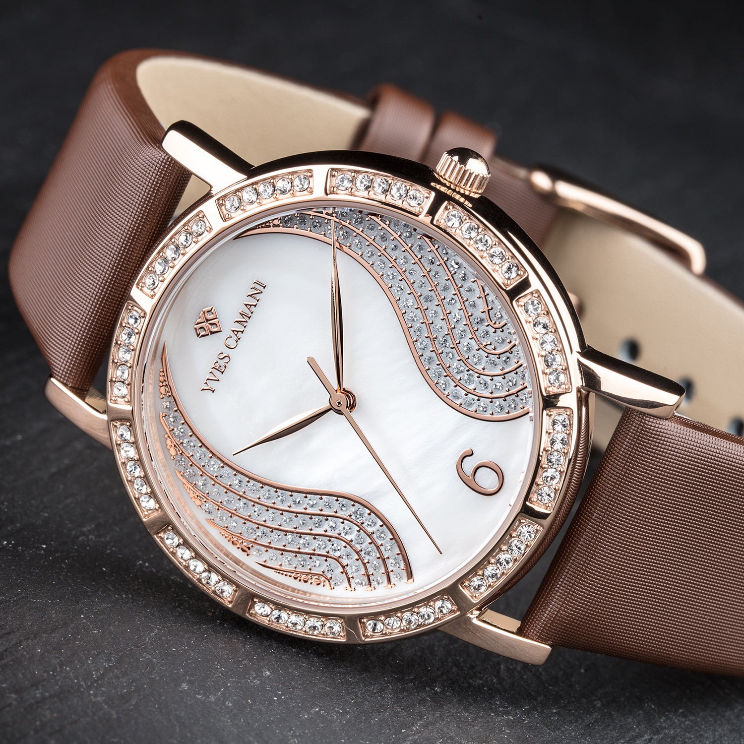 Mademoiselle Rosegold Mother Of Pearl