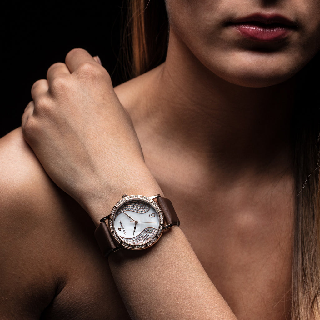Mademoiselle Rosegold Mother Of Pearl