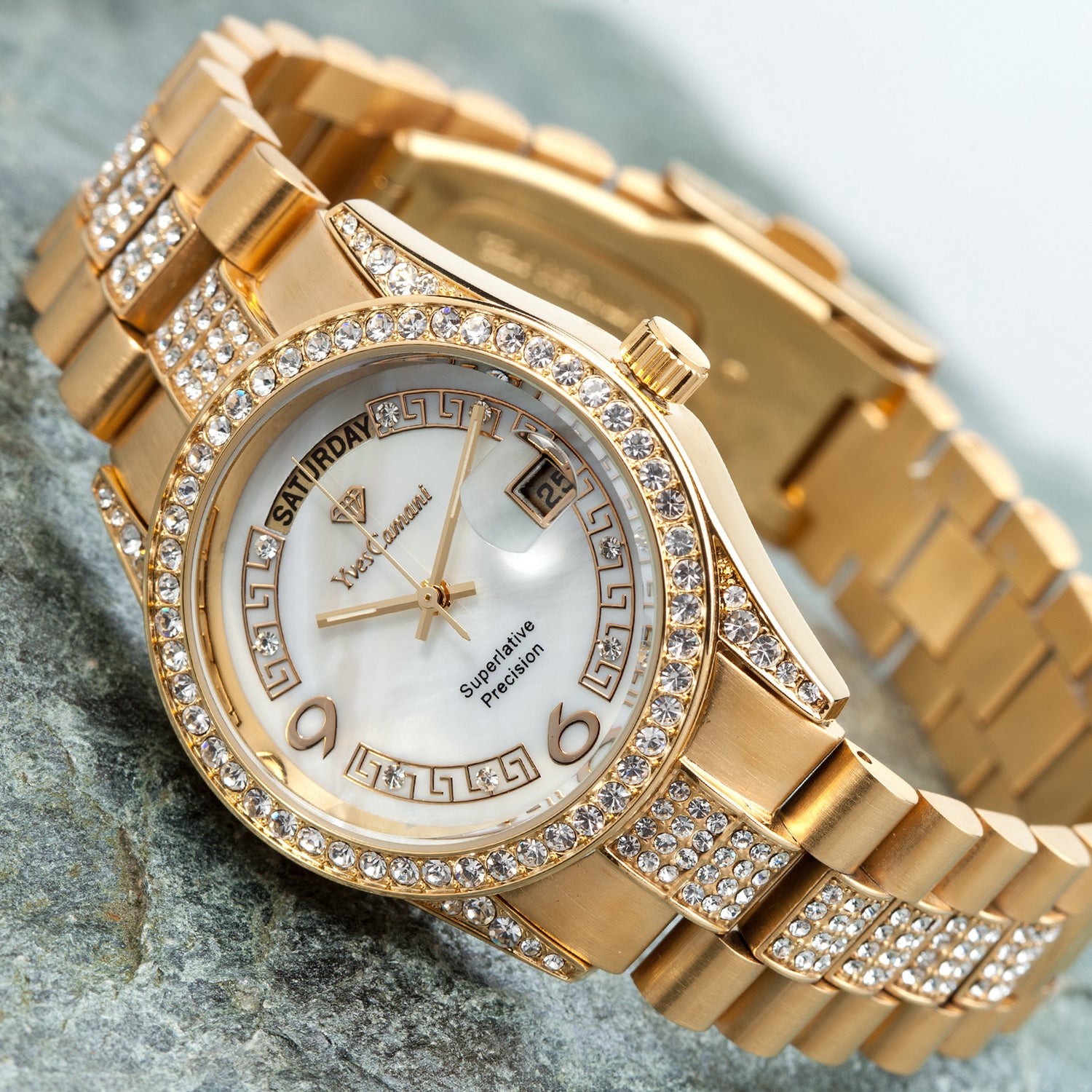 Tiberius Stones Gold Mother Of Pearl