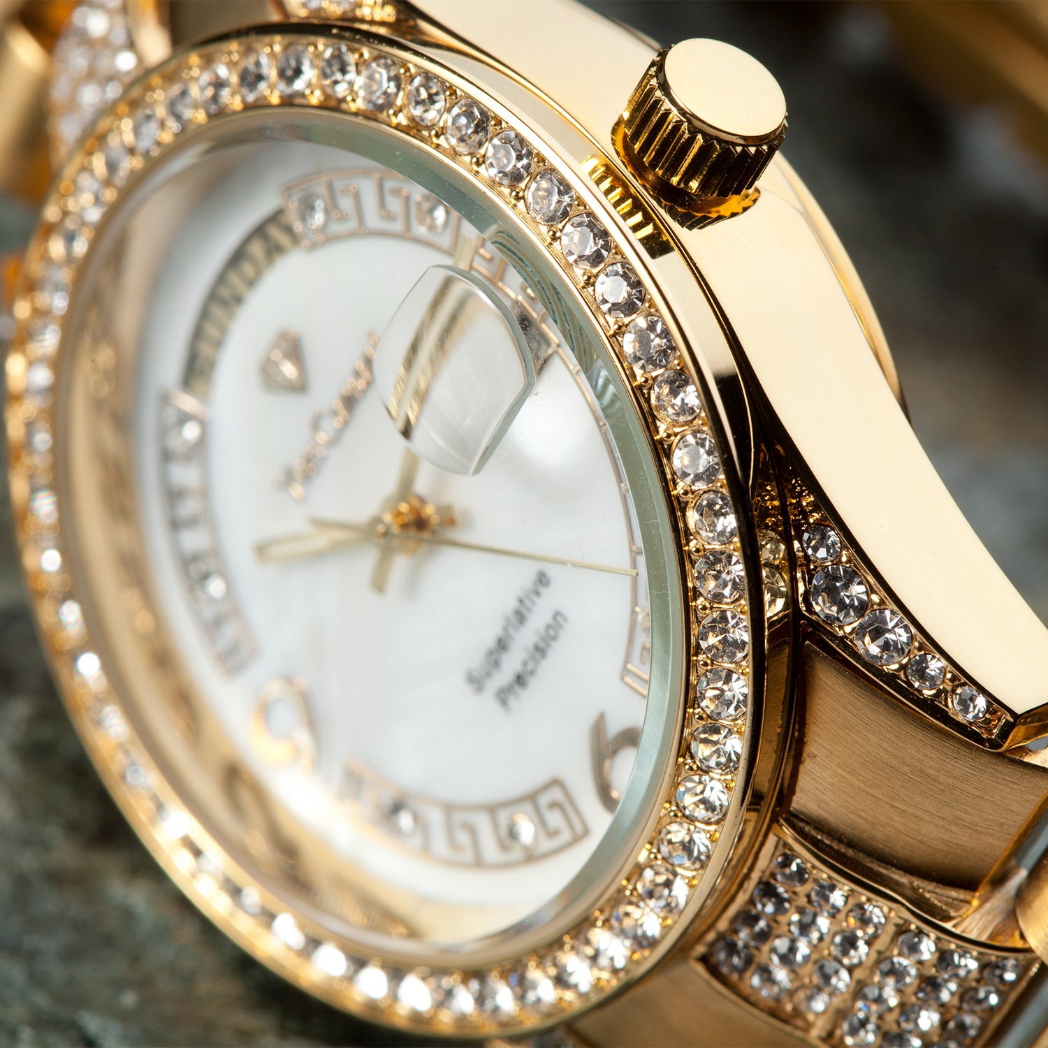 Tiberius Stones Gold Mother Of Pearl