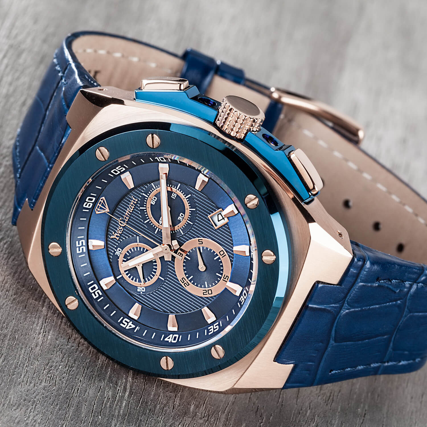 Quentin Rosegold Blue